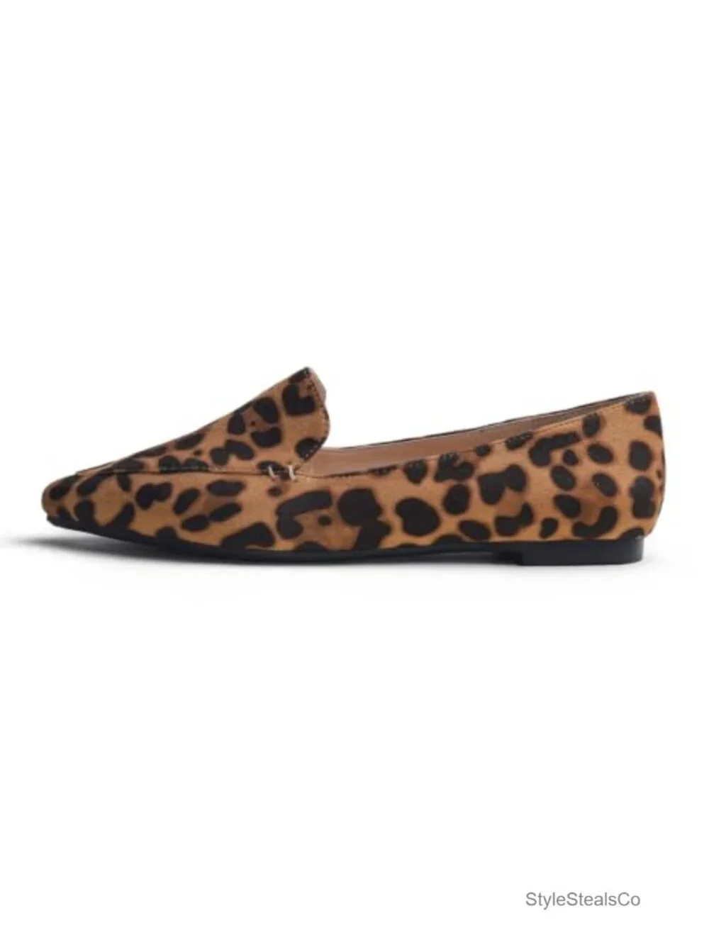 Women's Pointed Toe Slip On Loafer Flat Comfort Office Driving Shoe